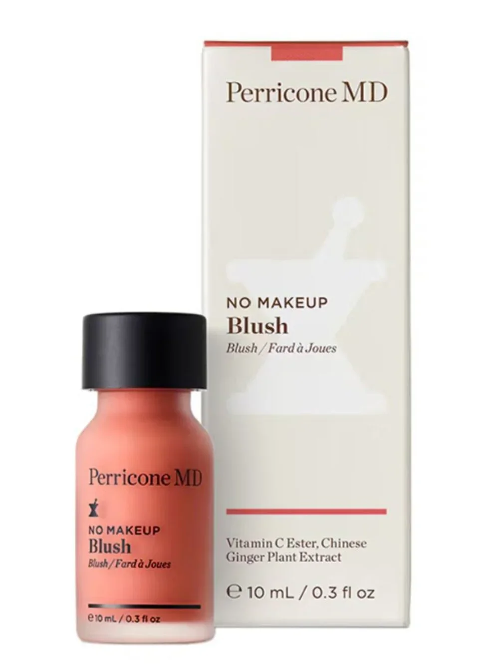 Perricone MD No Makeup Blush Vitamin C Ester Chinese Ginger Extract* 10ml NIB